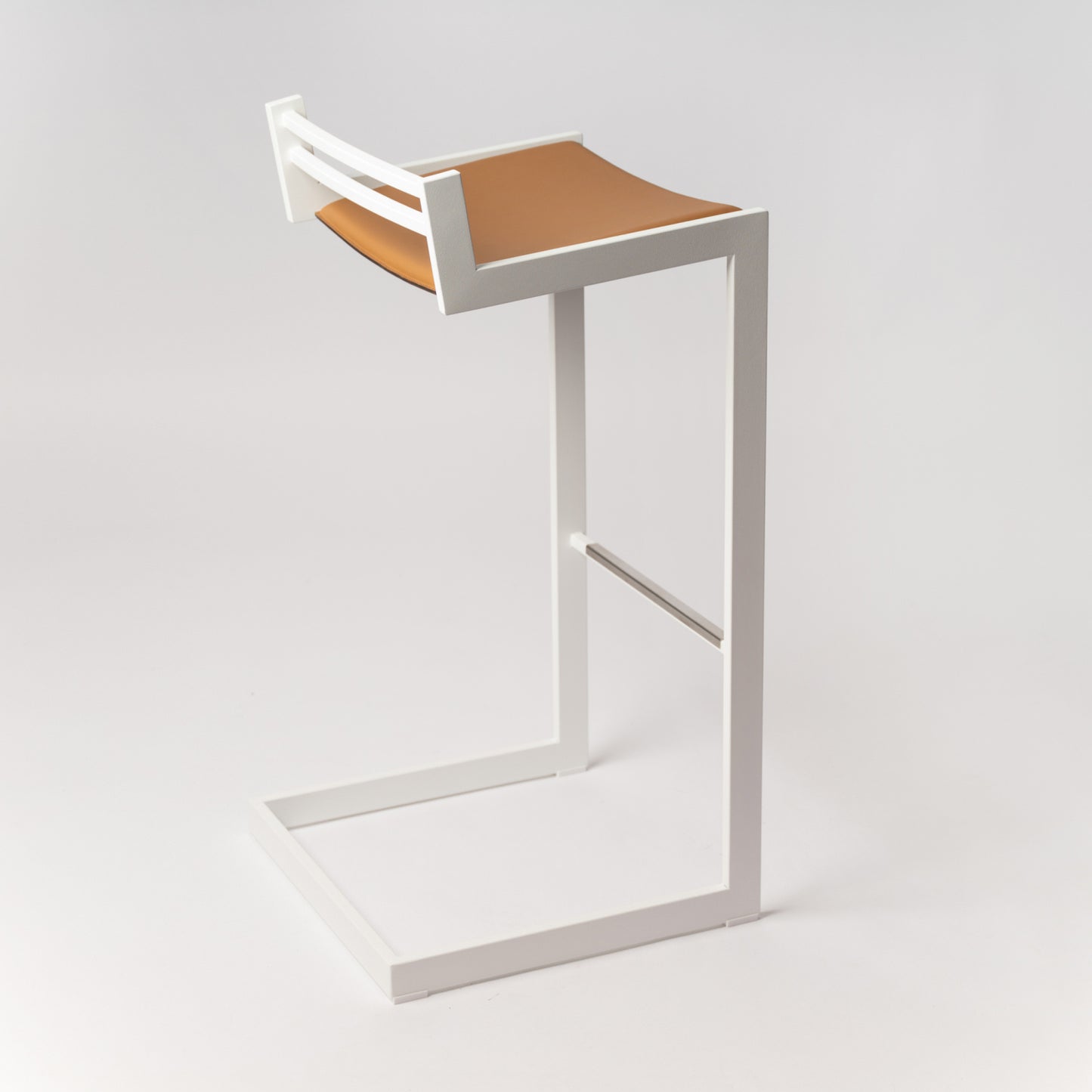 Forma b Softline White Nappa Camel