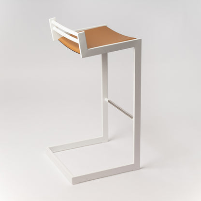 Forma b Softline White Nappa Camel