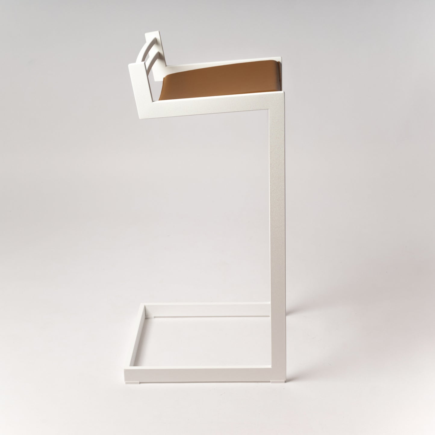 Forma b Softline White Nappa Camel