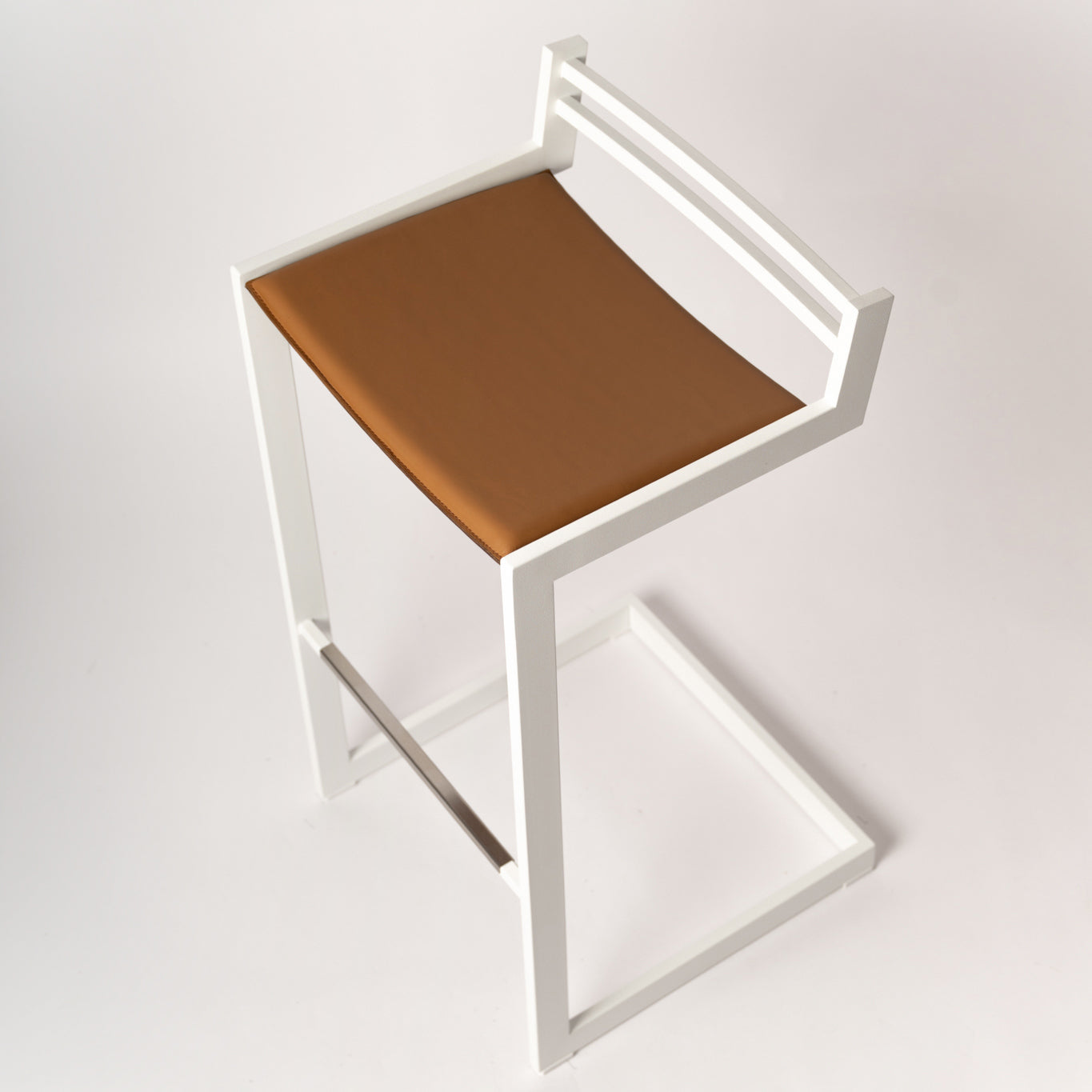 Forma b Softline White Nappa Camel